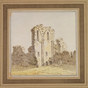 Ruinas del monasterio (Ruina de la iglesia gótica), c.1806